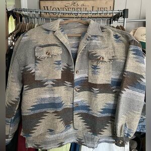 WESTERN WOMENS VINTAGE AZTEC JACKET 🌻